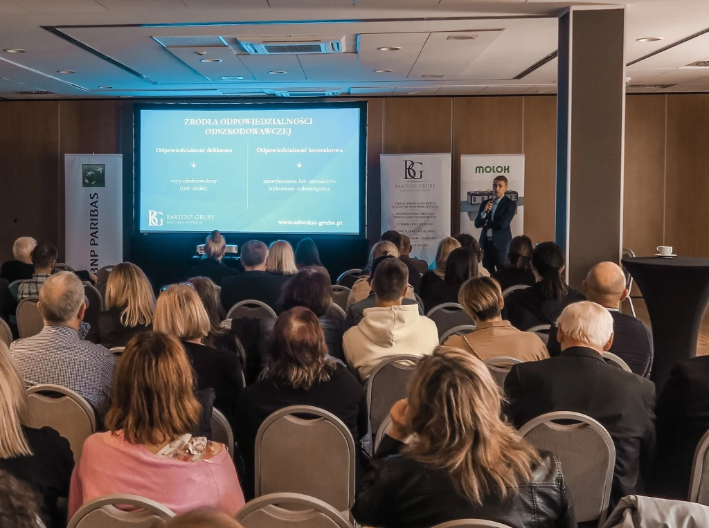 Odpowiedzialność odszkodowawcza wspólnoty i spółdzielni mieszkaniowej - wystąpienie na konferencji.